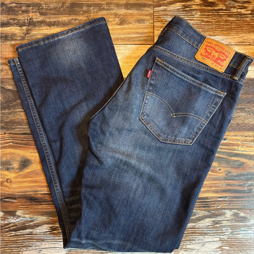 Levi's Men's Blue Bootcut Jeans